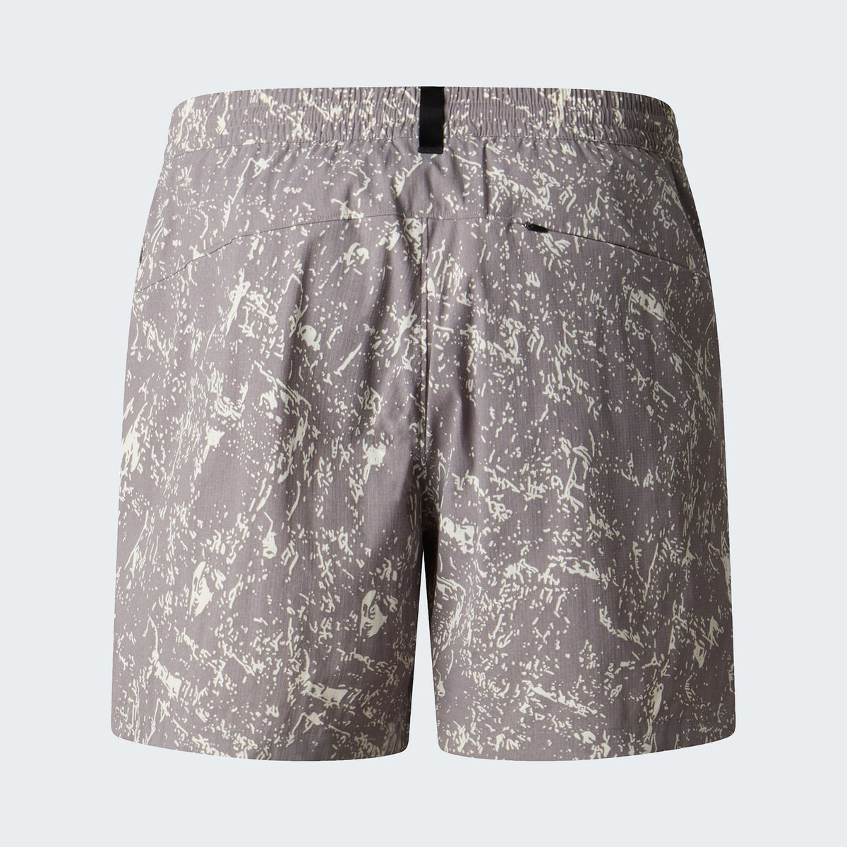 Transcendent Grey Rock Texture Print