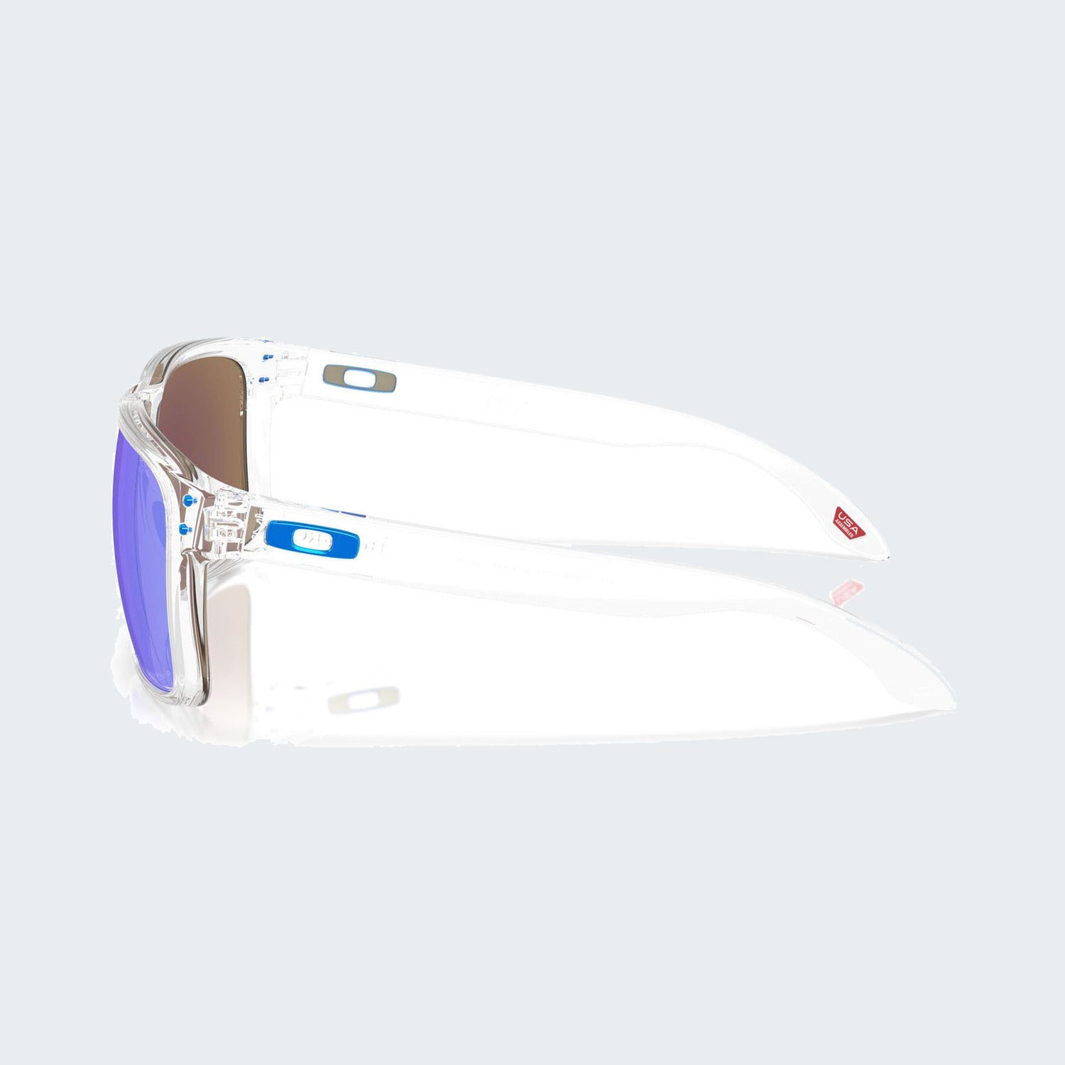 Polished Clear / Prizm Sapphire Polarized