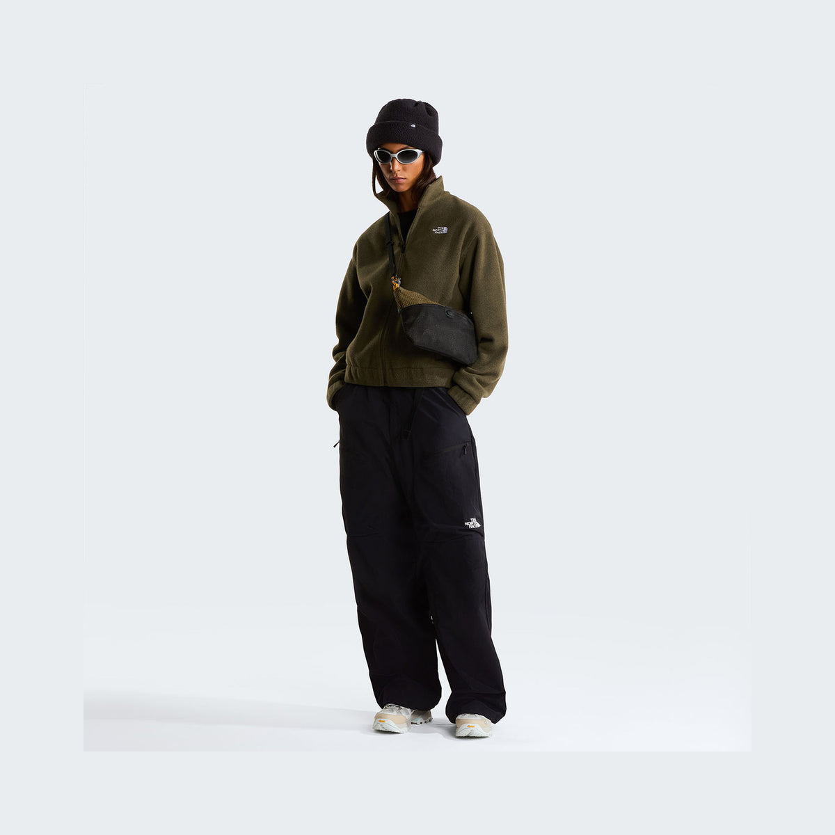 New Taupe Green Black Heather