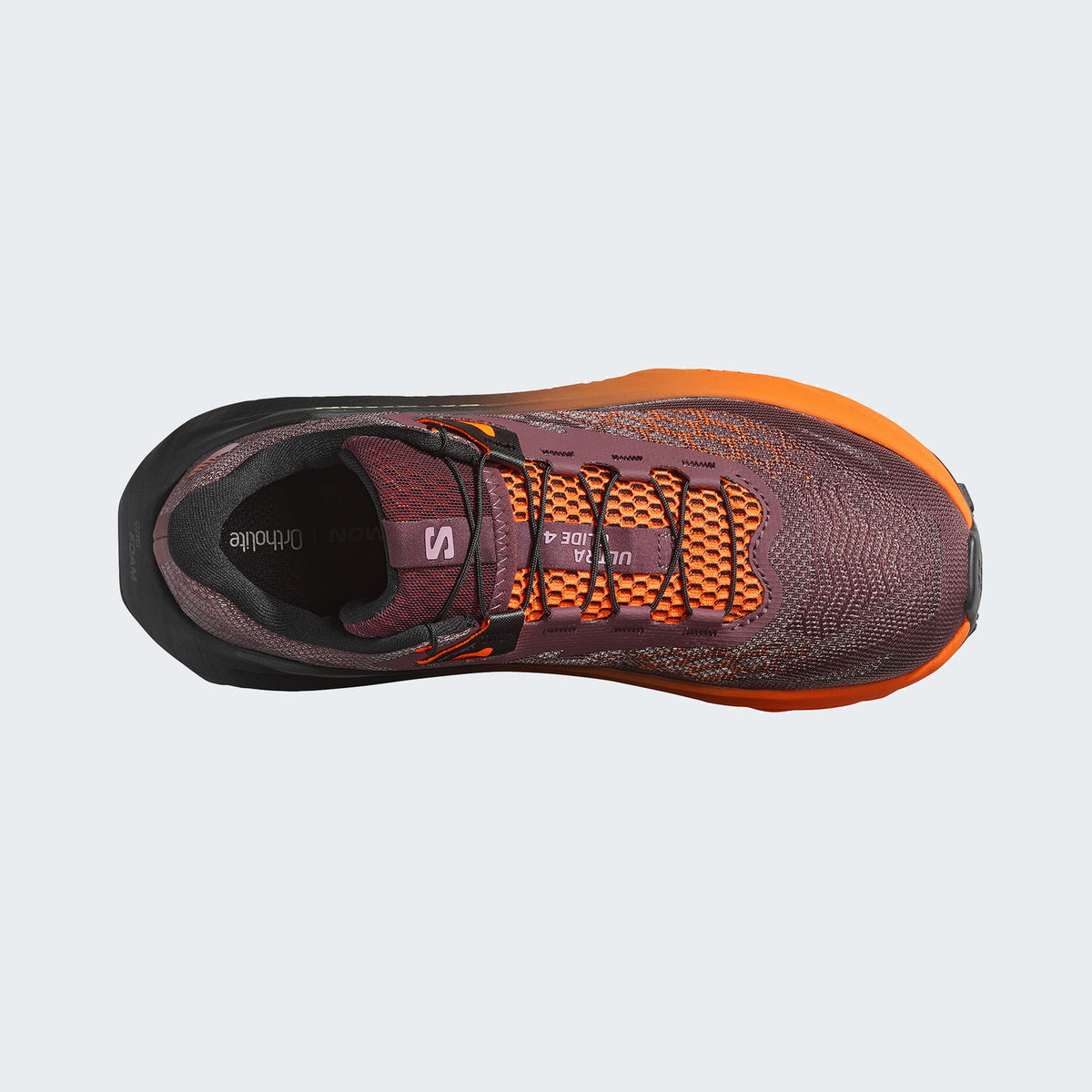 Huckleberry/Black/Red Orange