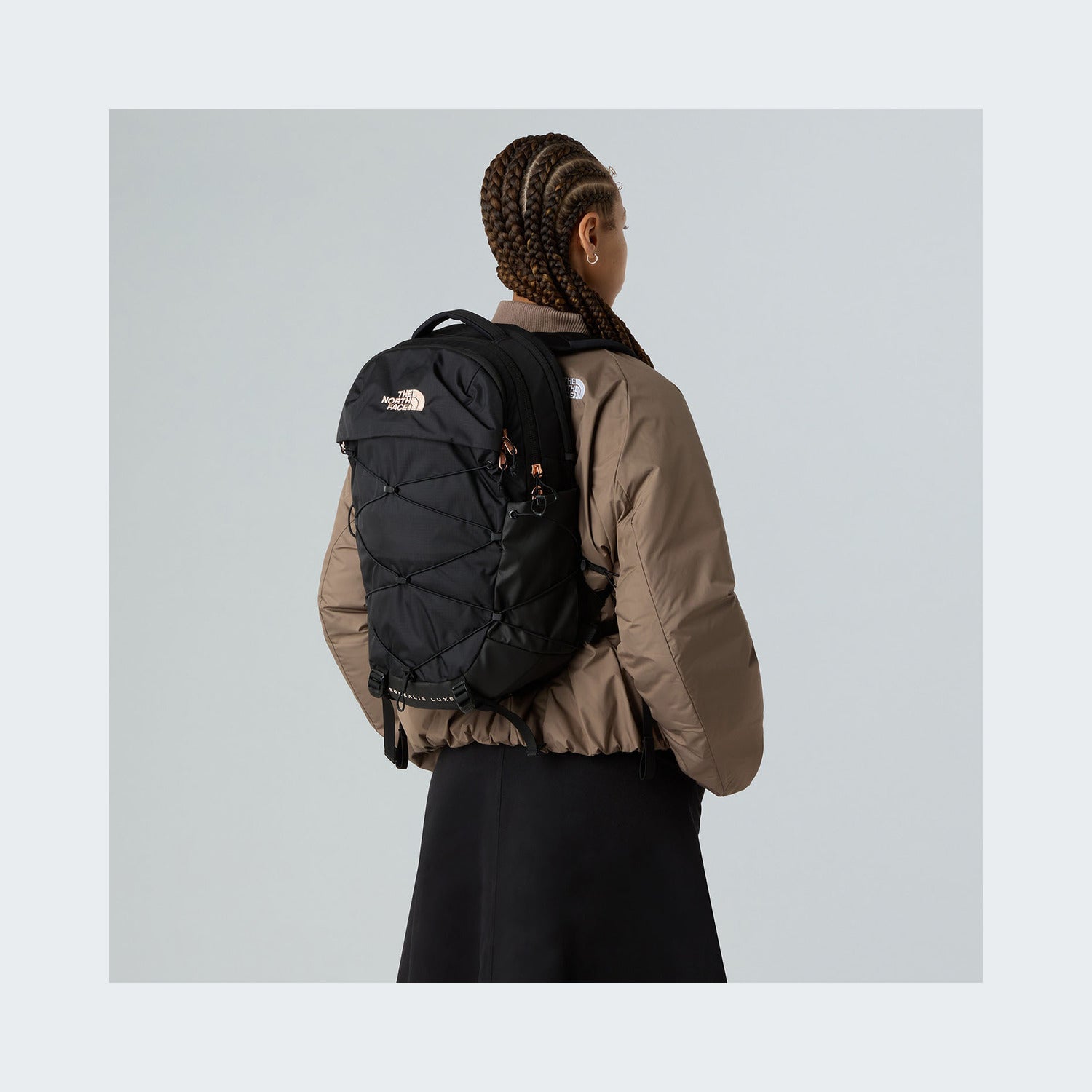 TNF Black/Burnt Coral Metallic/NPF