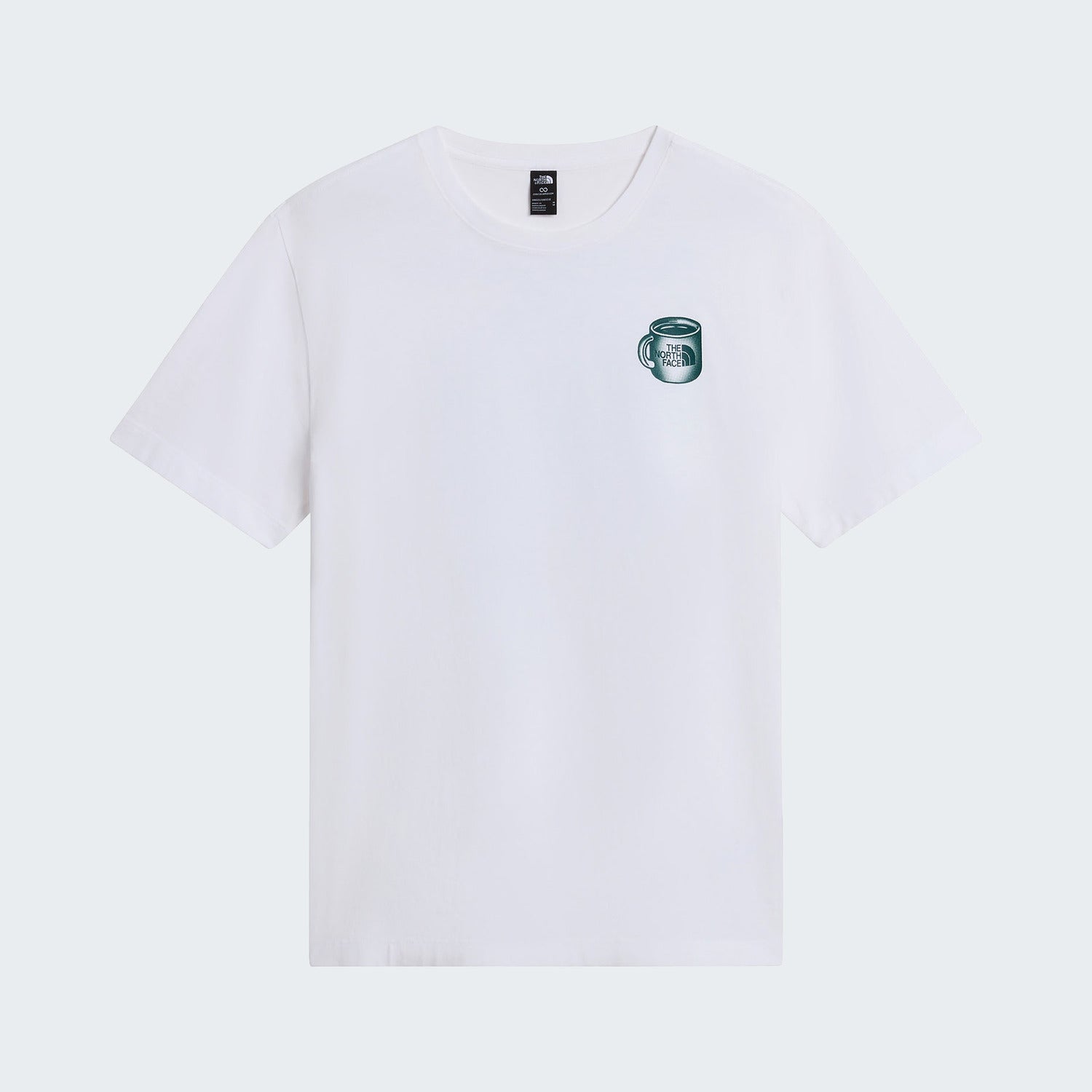 TNF White/Pacific Teal