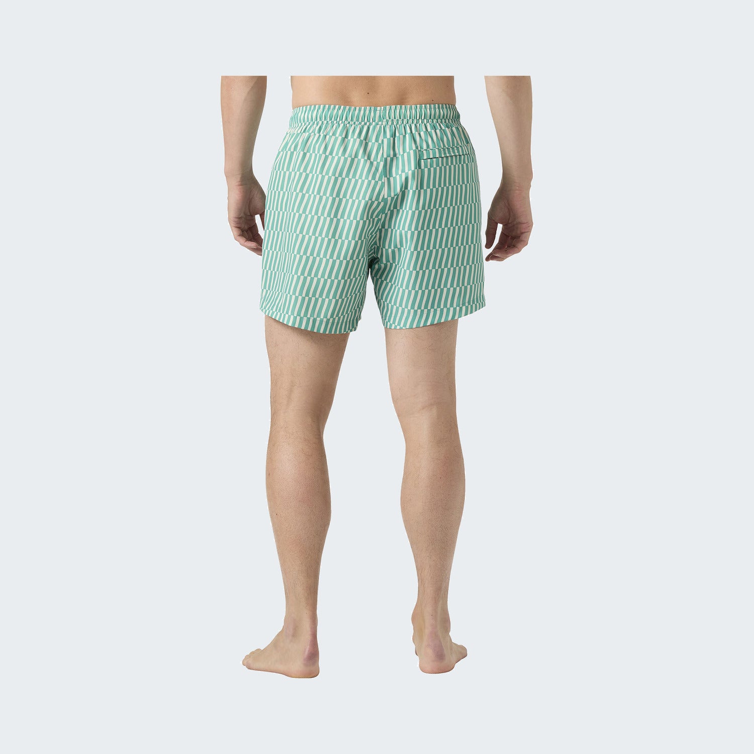 472 - Dark Mint Offset Stripe Ao