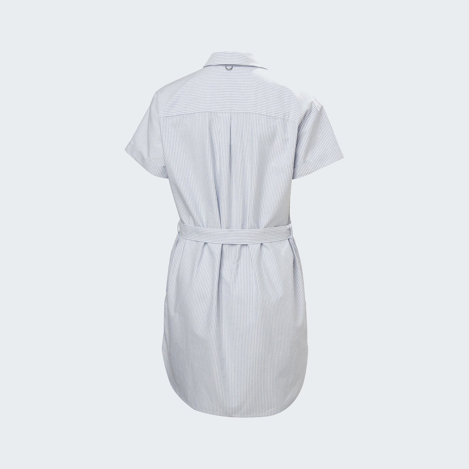627 - Bright Blue/White Stripe