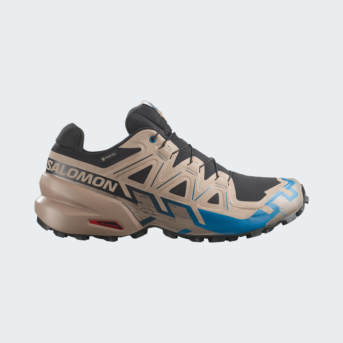 Black/Desert Tan/Mykonos Blue