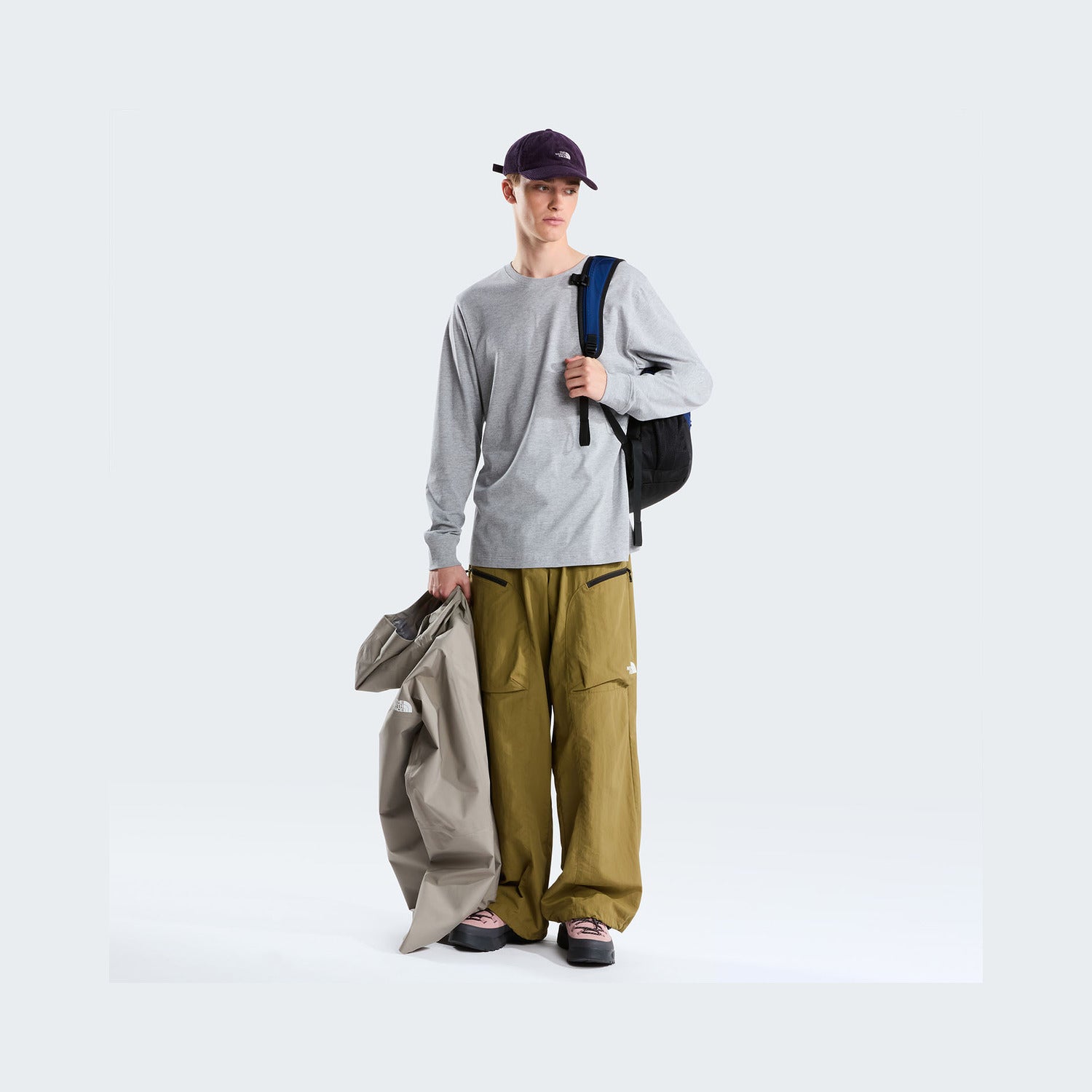 TNF Pale Grey Heather