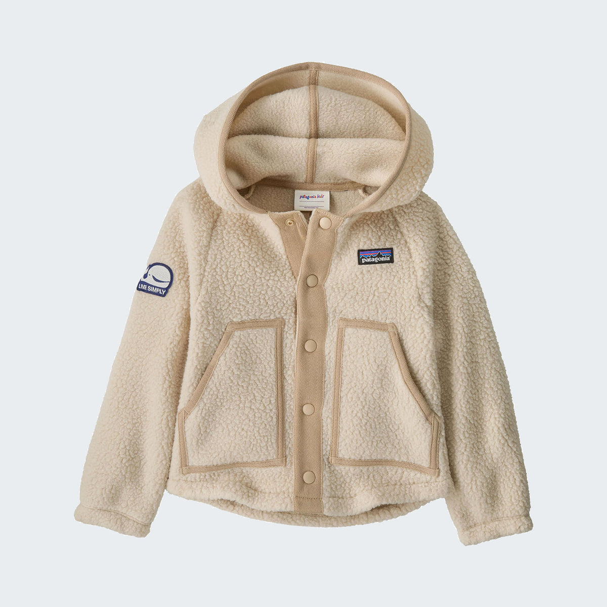 Live Simply Whale Patch: Dark Natural