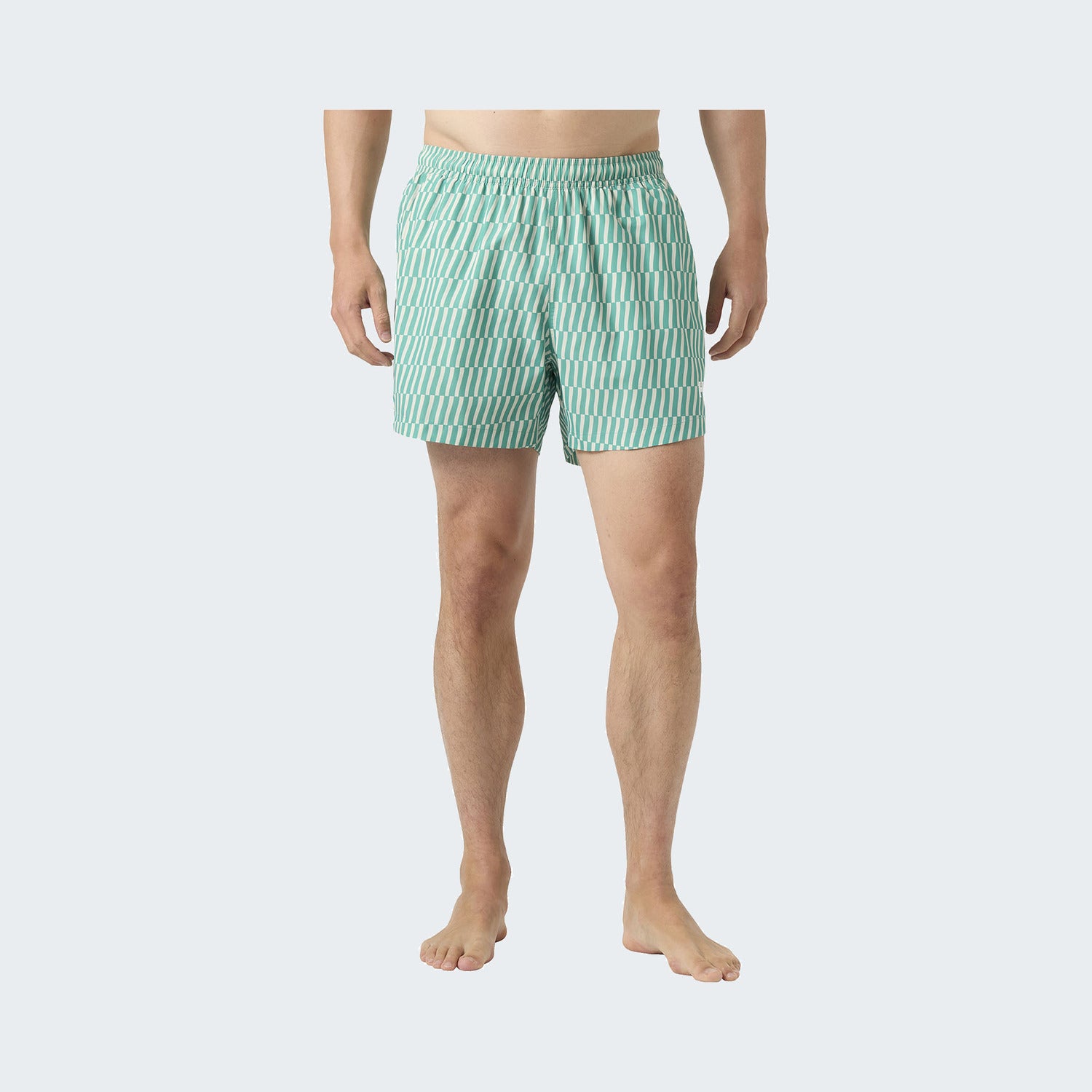 472 - Dark Mint Offset Stripe Ao