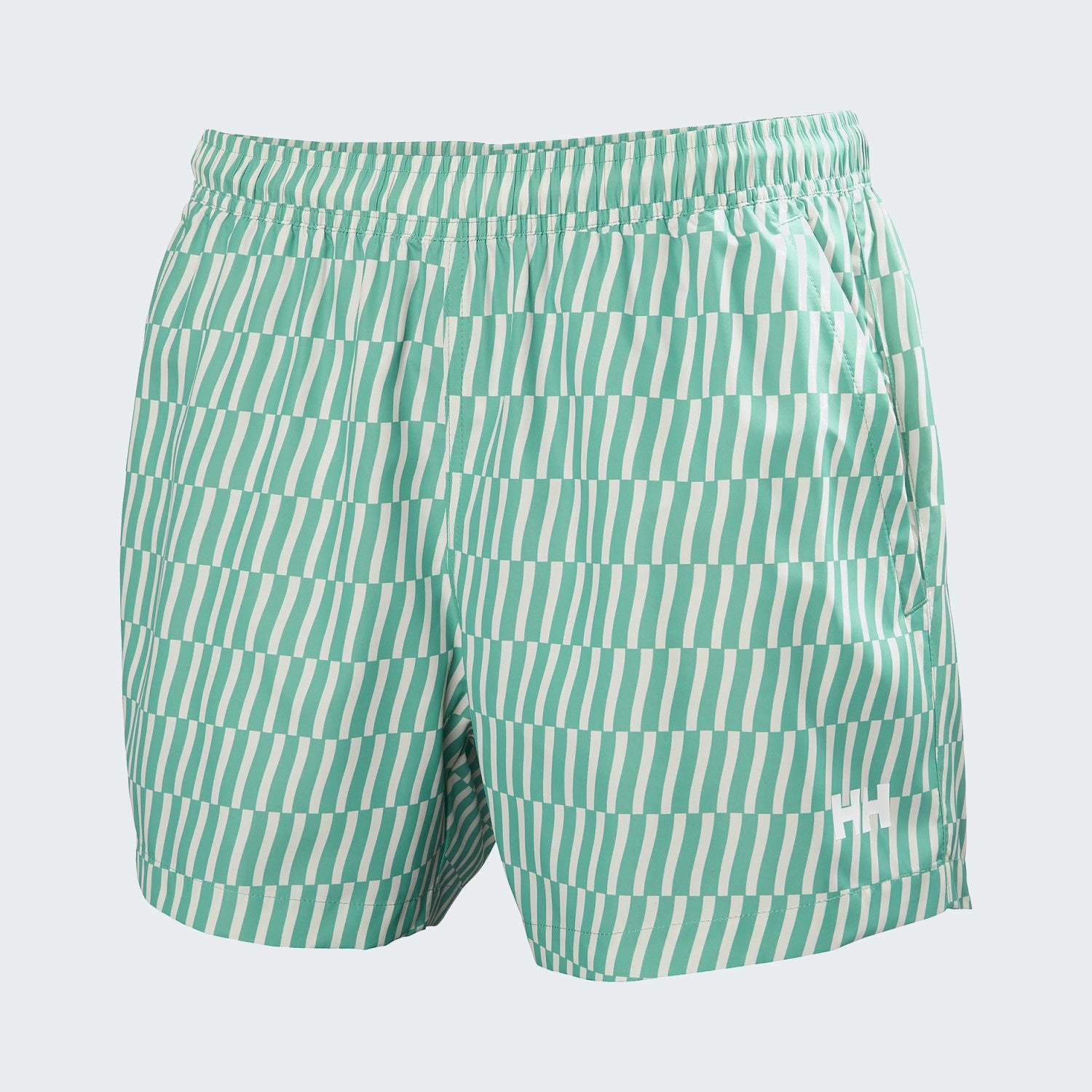 472 - Dark Mint Offset Stripe Ao