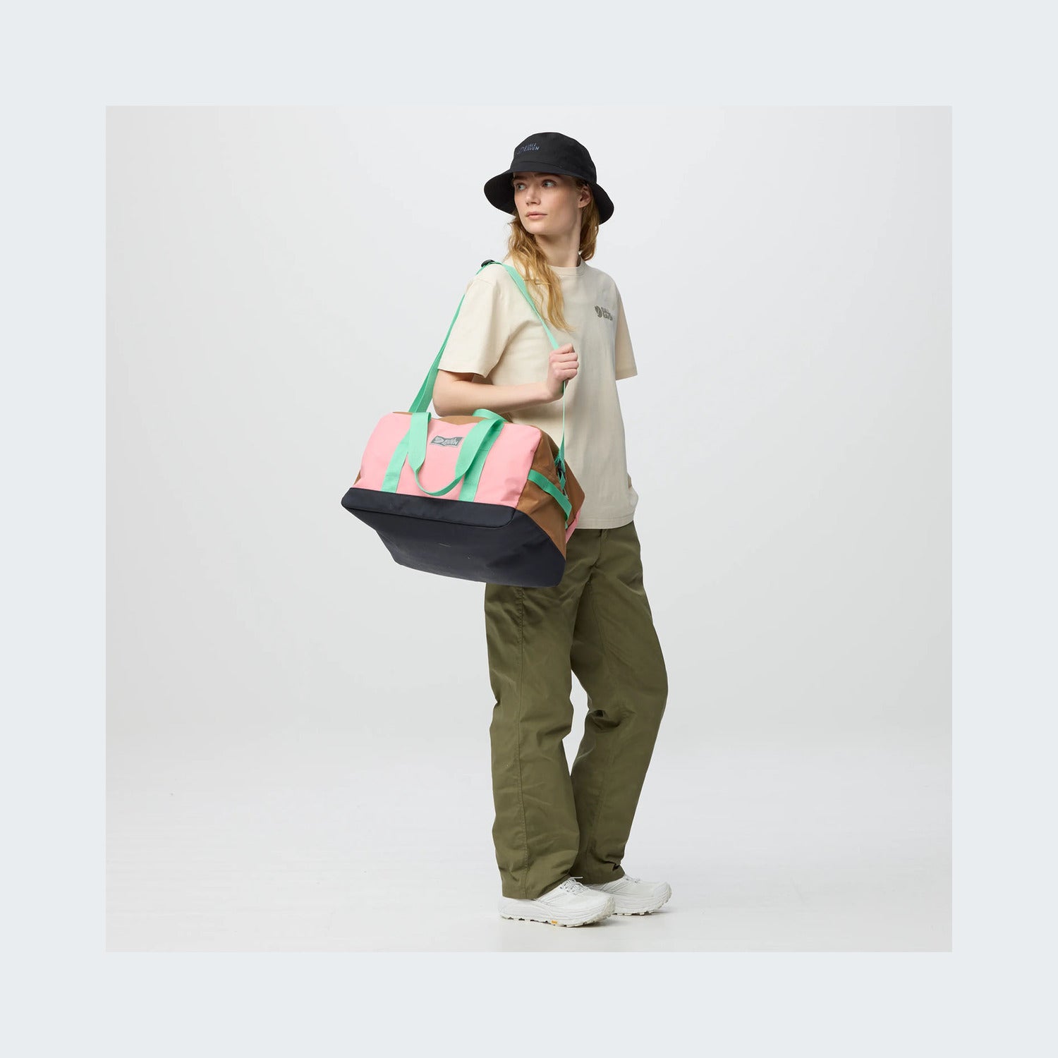 354-228 Poppy Pink-Khaki Dust