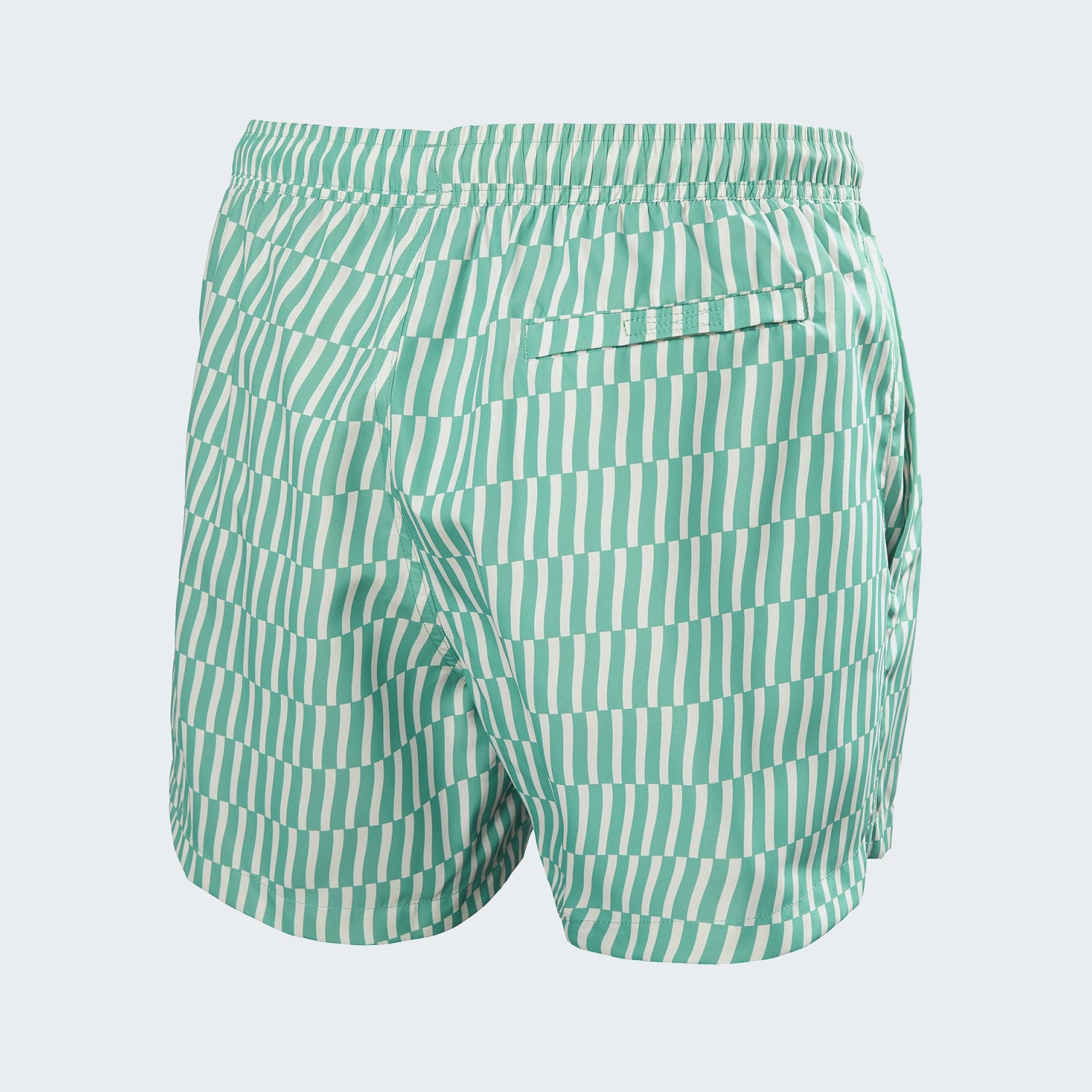 472 - Dark Mint Offset Stripe Ao