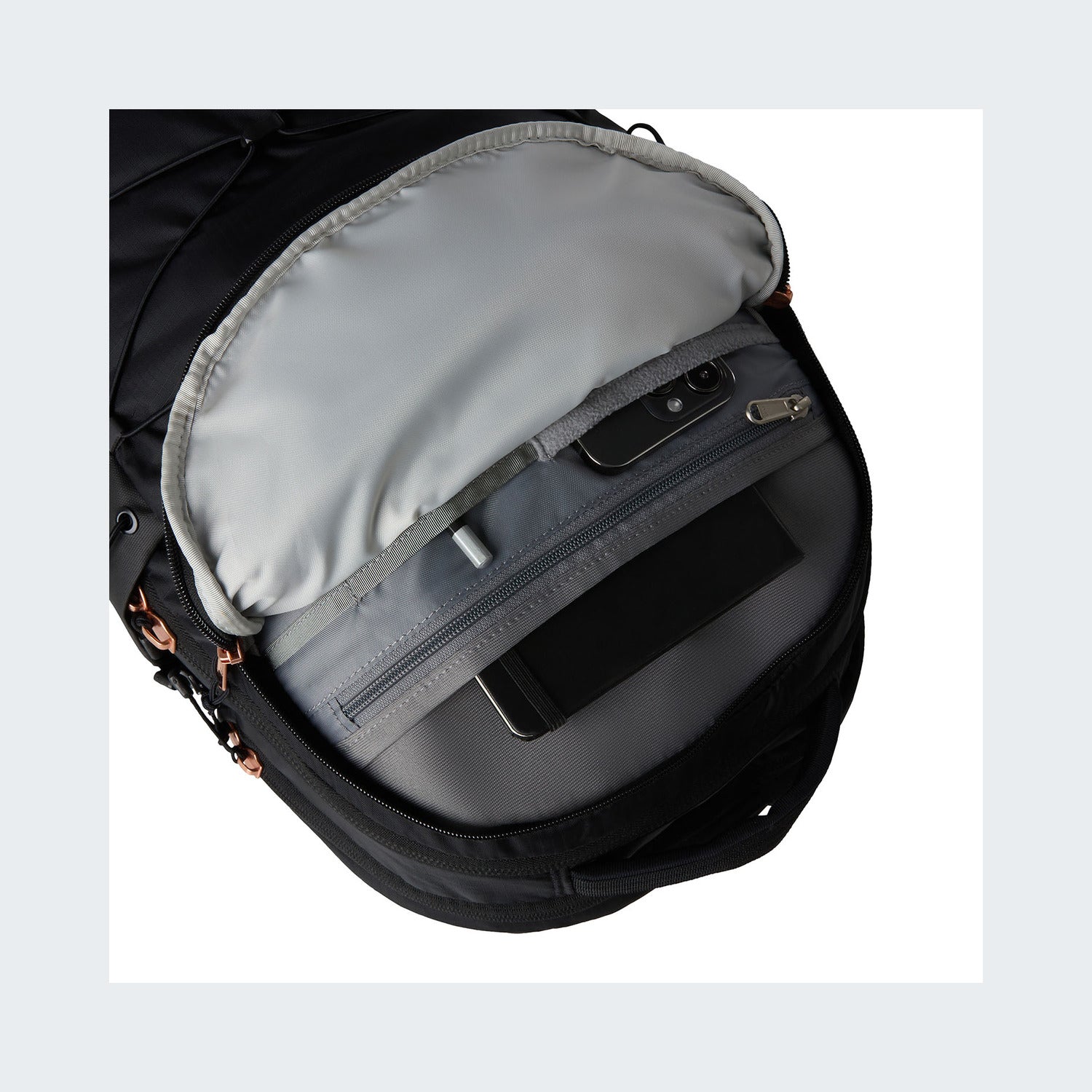 TNF Black/Burnt Coral Metallic/NPF