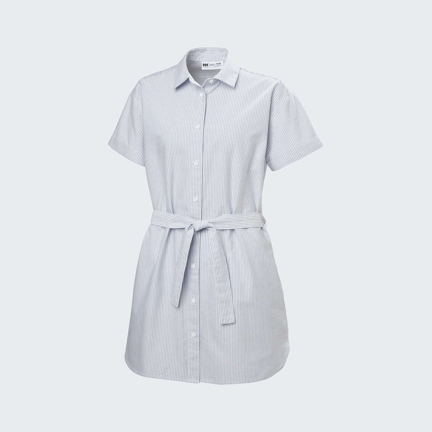 627 - Bright Blue/White Stripe