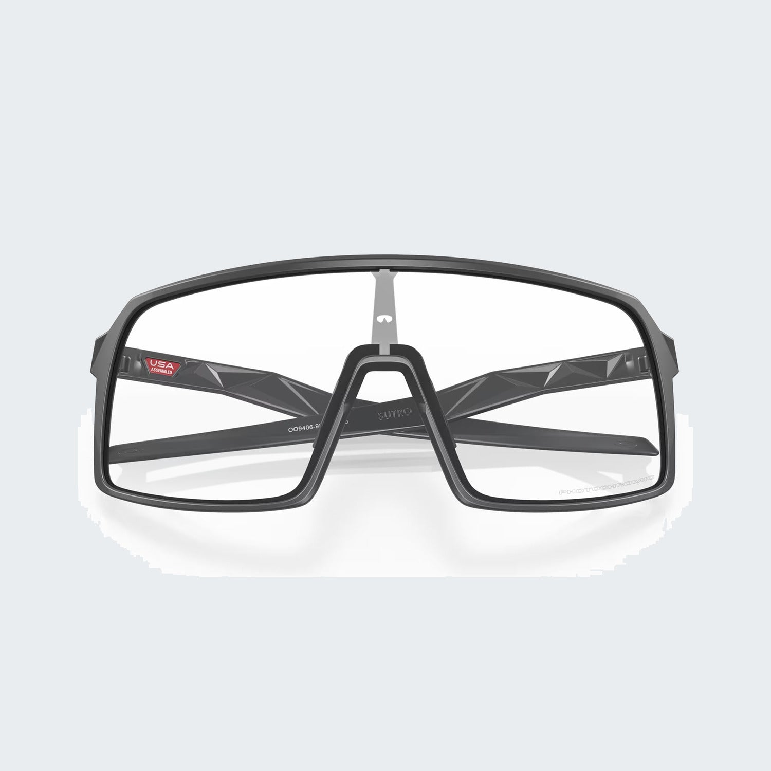 Matte Carbon / Clear To Black Iridium Photochromic