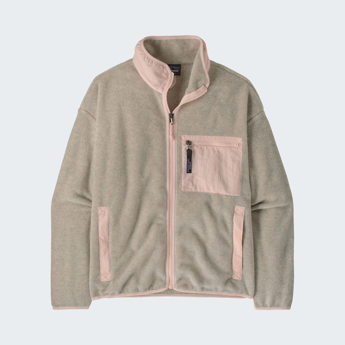 Oatmeal Heather w/Pink Frost