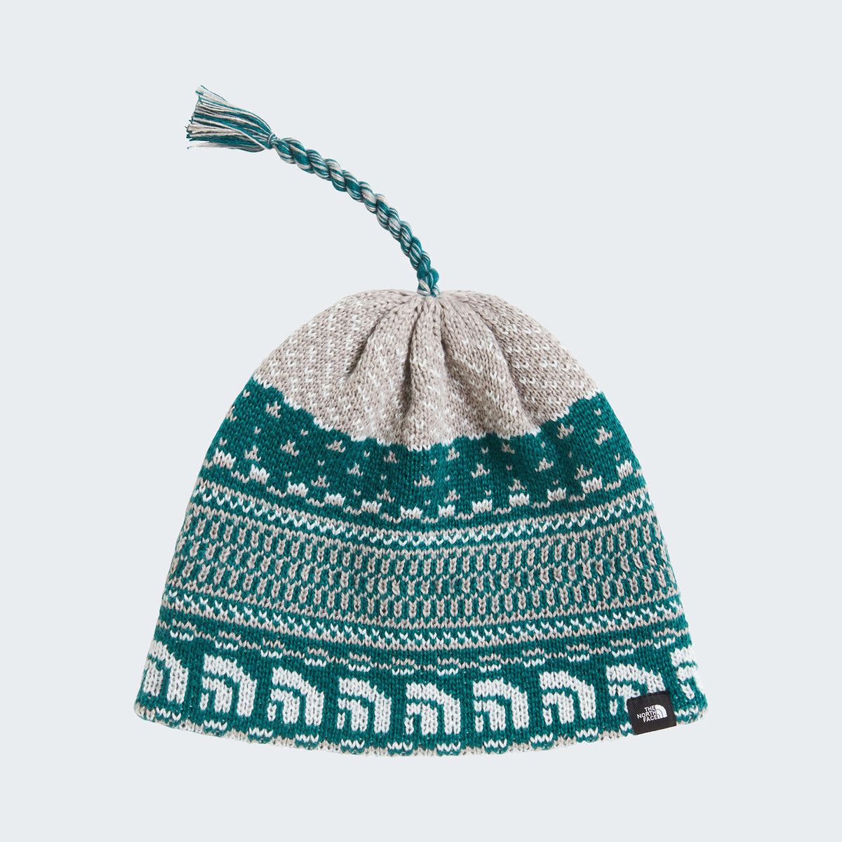 Pacific Teal Jacquard/Tassel