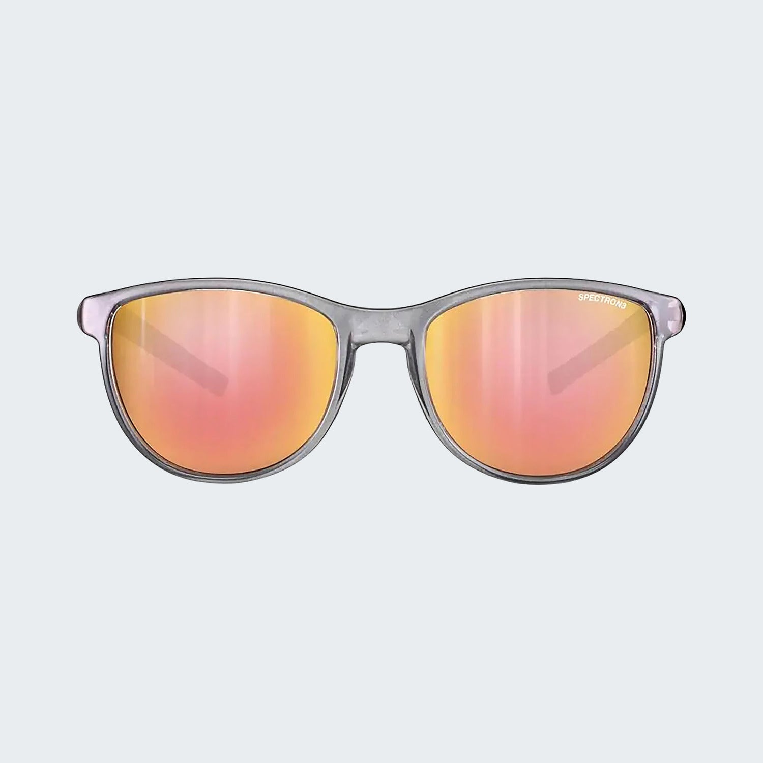 Shiny Translucent Gray / Matt Pastel Pink (Spectron 3 lencse)