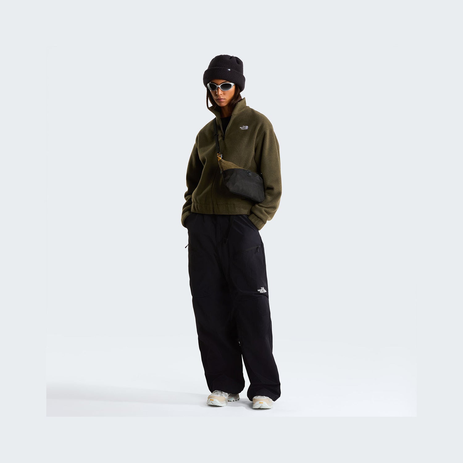 New Taupe Green Black Heather