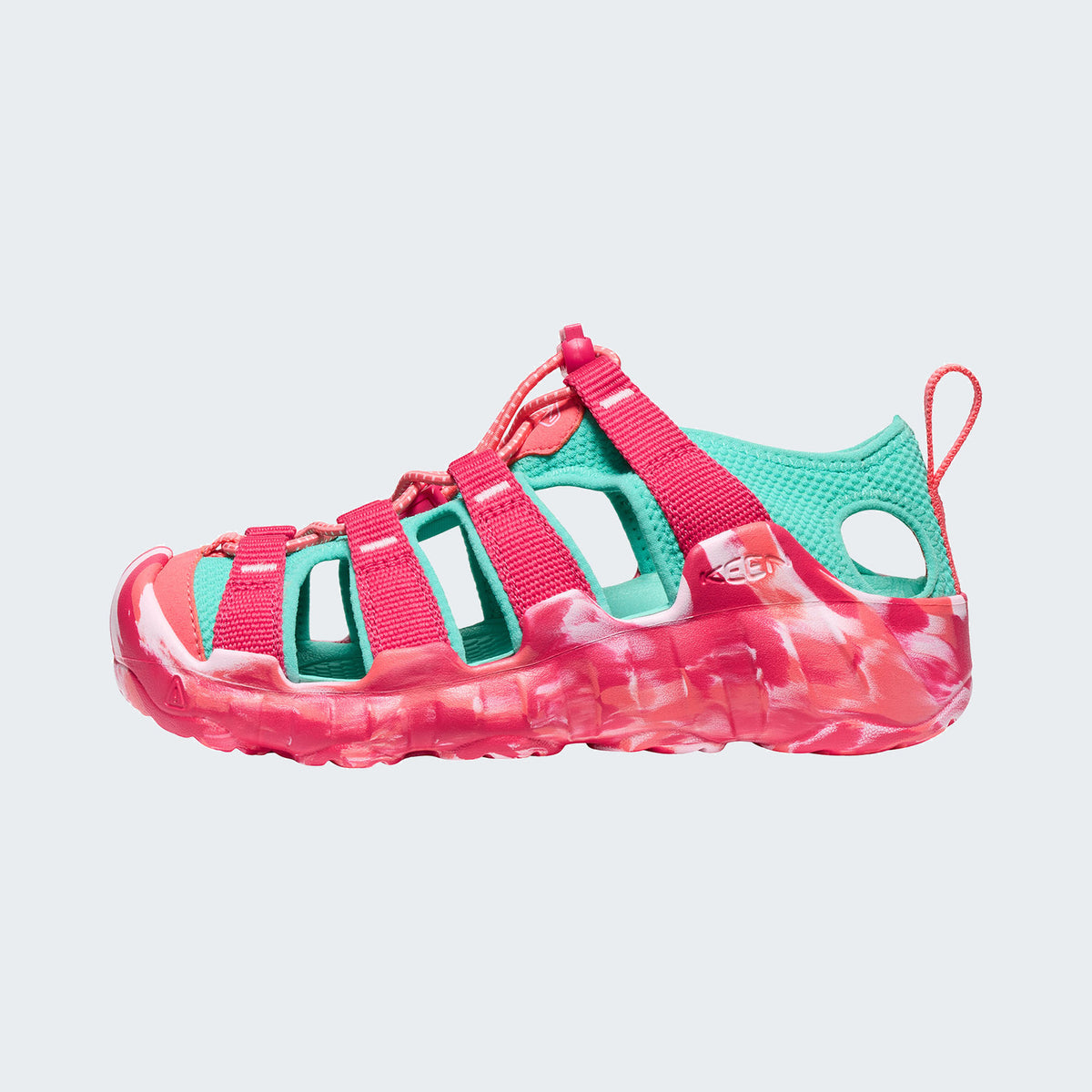 Raspberry/Pool Blue