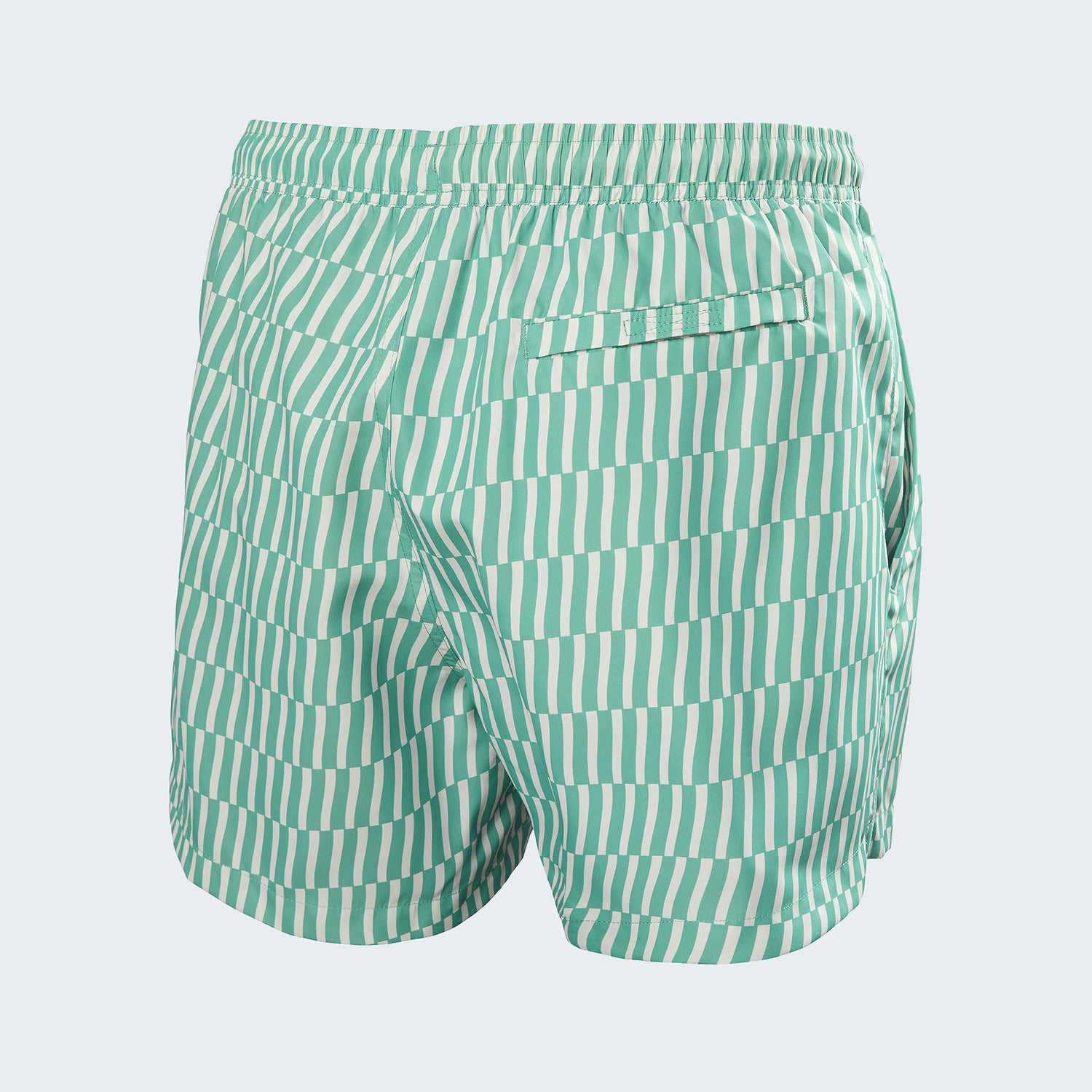 472 - Dark Mint Offset Stripe Ao