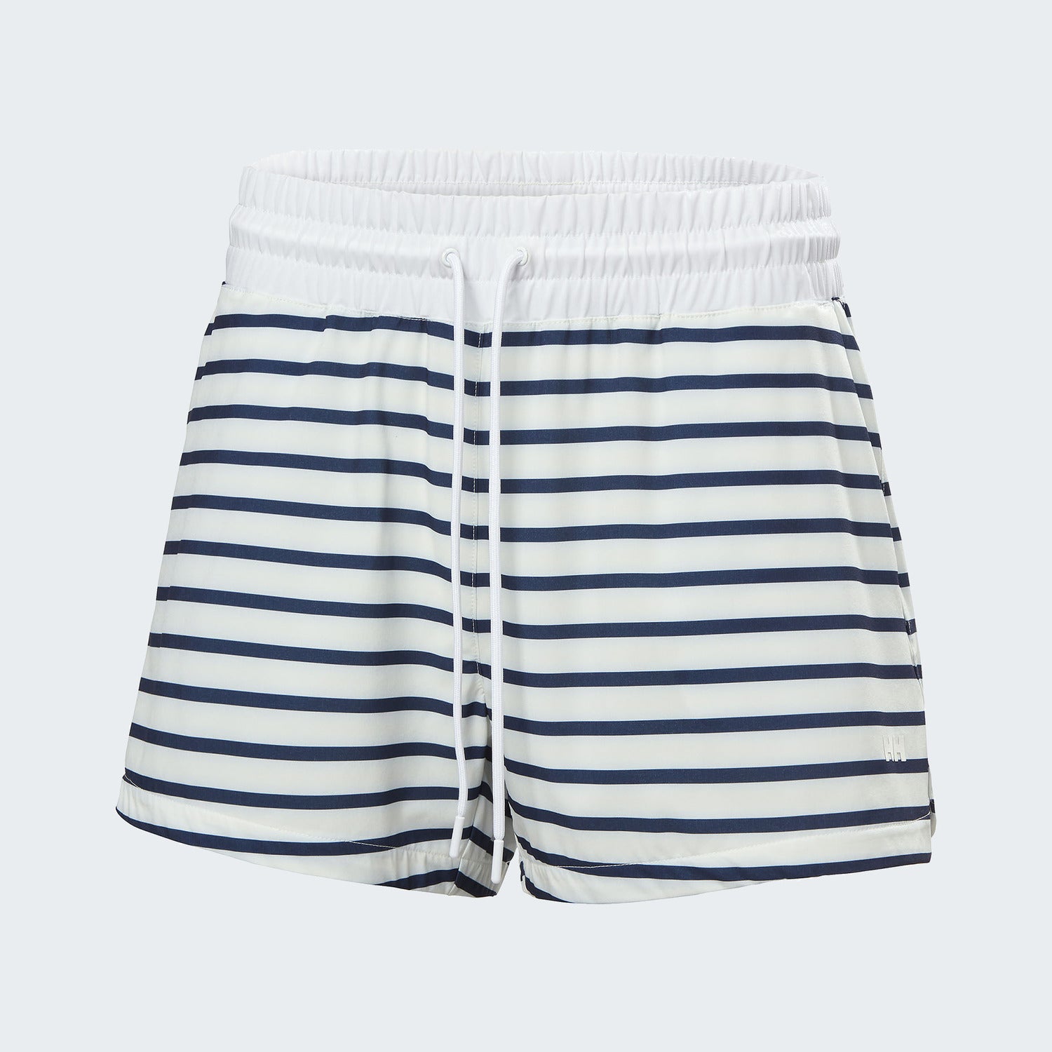 001 - White Navy Stripe