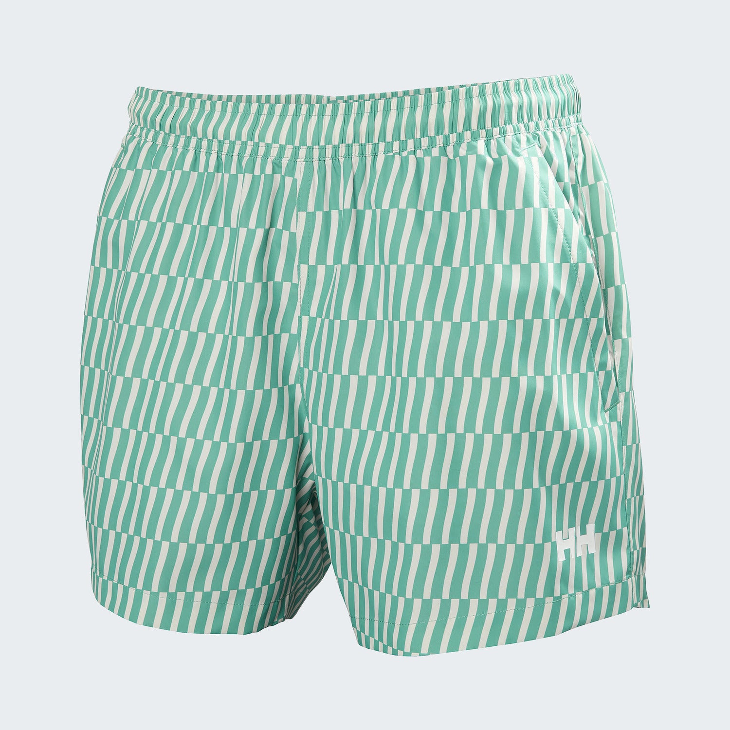 472 - Dark Mint Offset Stripe Ao