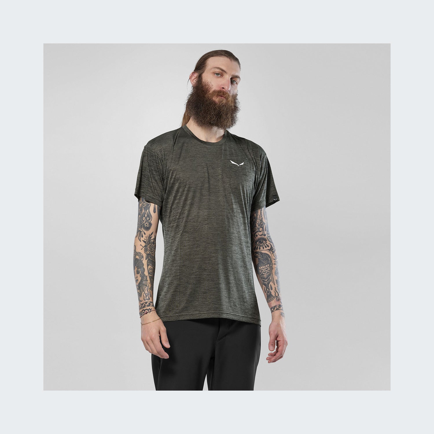 Dark Olive Melange