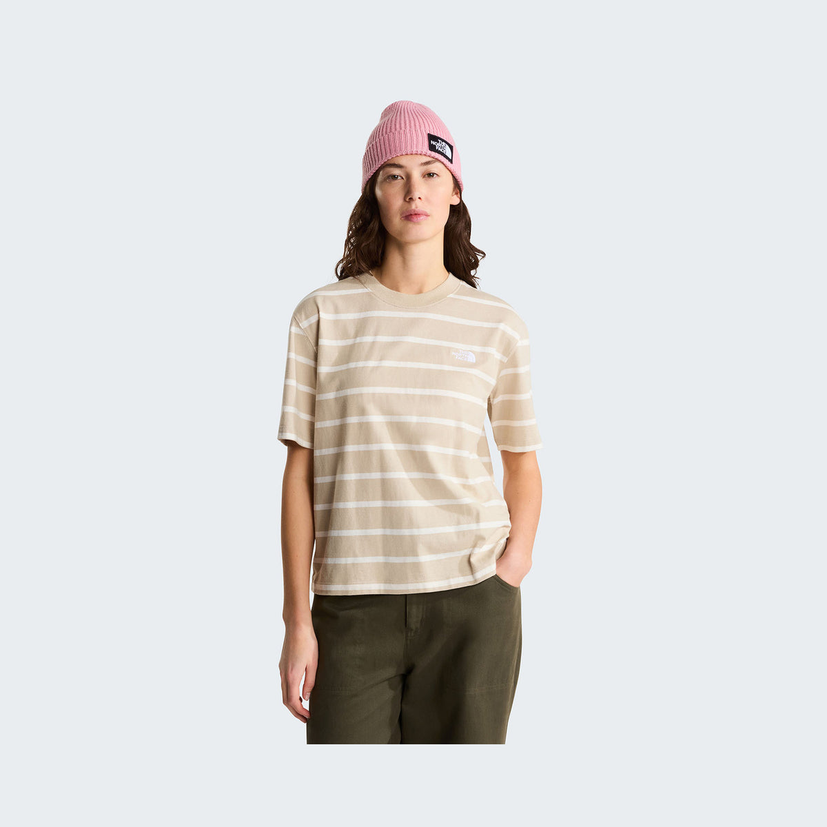 Taupe TNF Open Stripe
